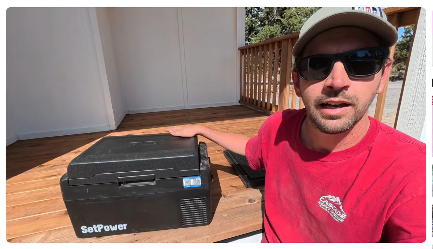 クーラー Amazon.com: Setpower 12V Refrigerator 50 Hours Backup Cooling 21
