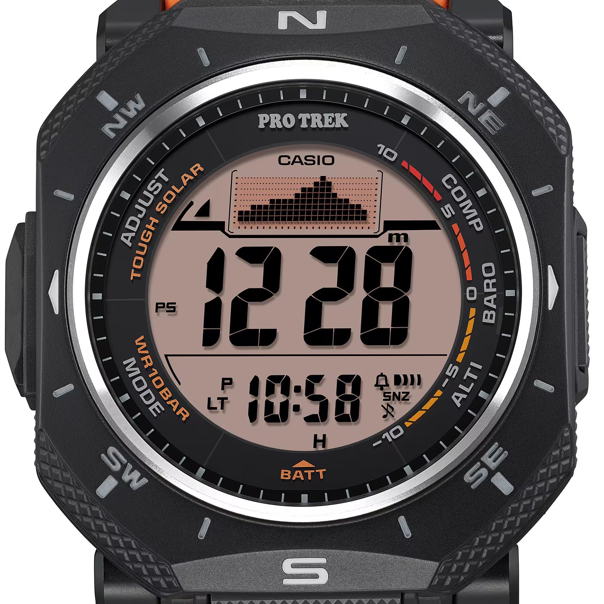 Casio Uomo Digital Quartz Watch Pro Trek