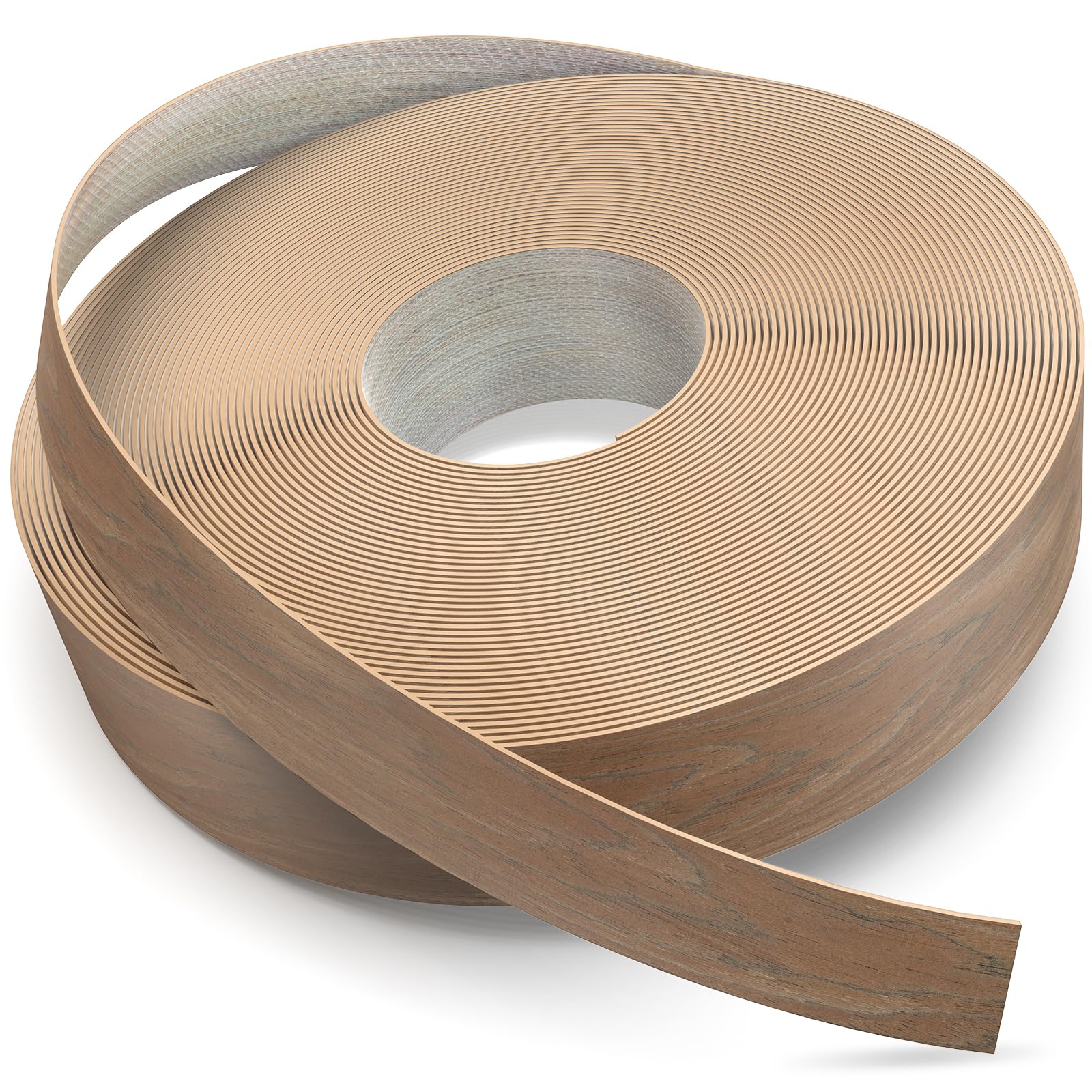 Cinta de madera de nogal prepegada de 50 pies para reparar muebles 8