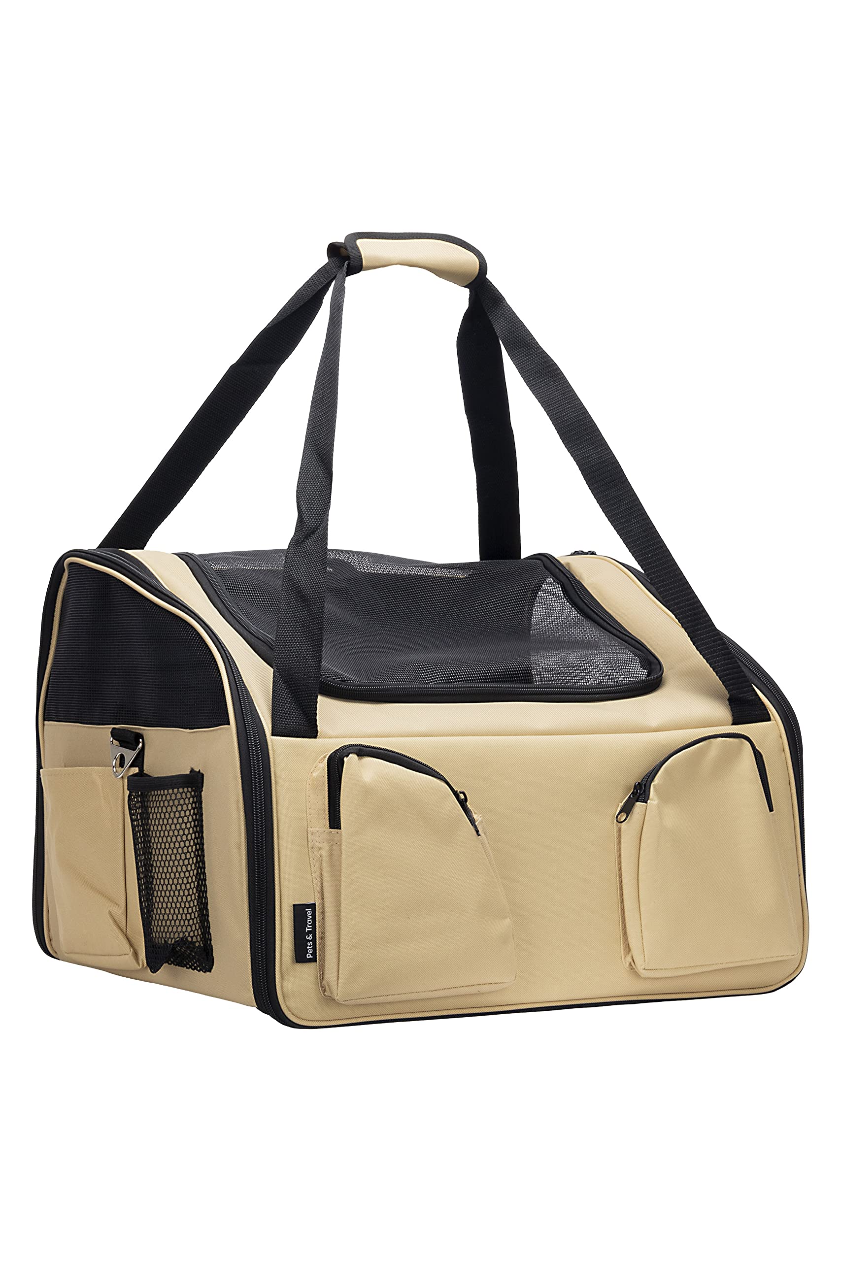 PETS & TRAVEL Cuna de Transporte de Mascotas Pets&Travel Talla L. Seguridad y comodidad.