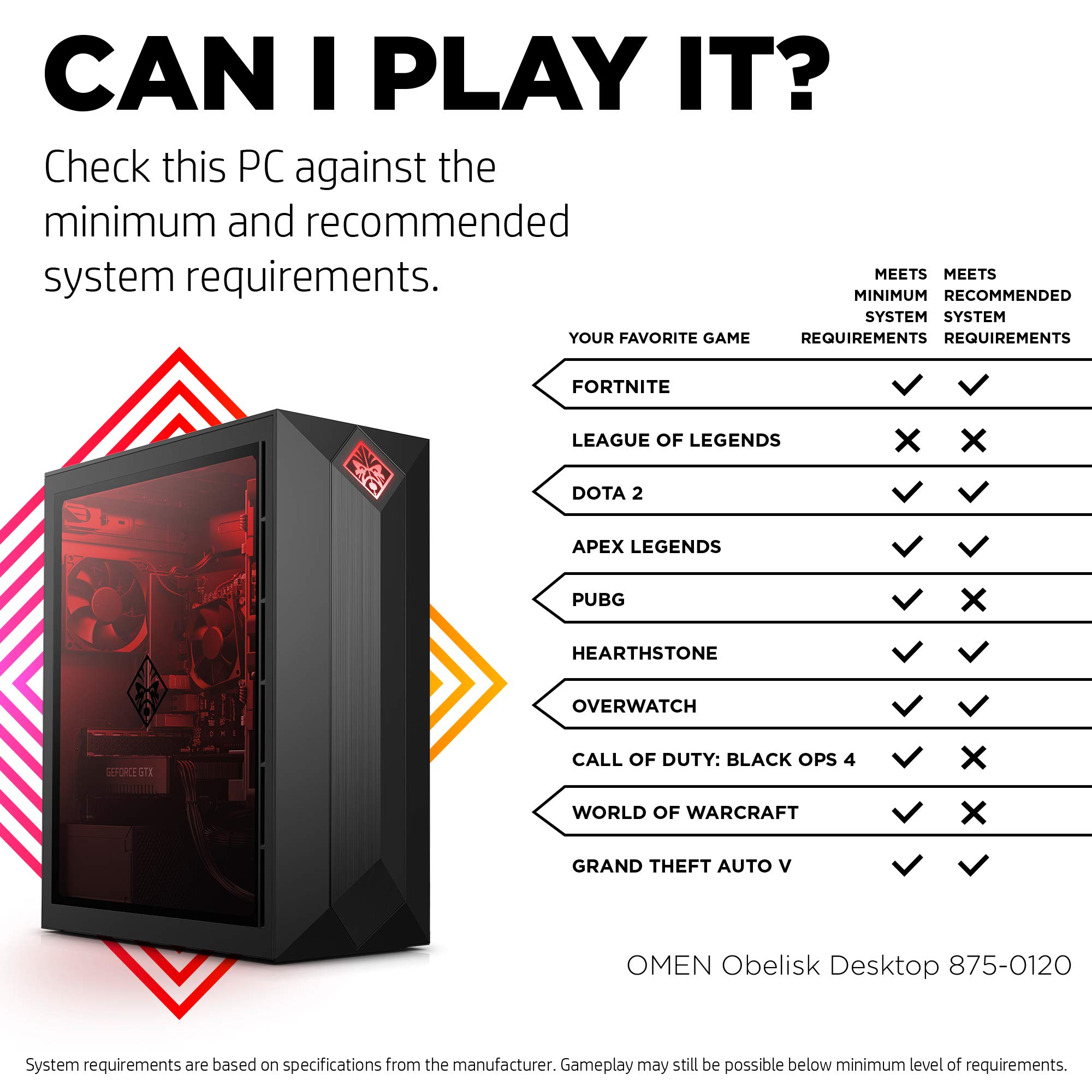 Omen By Hp Obelisk Gaming Desktop Computer Intel Core I5