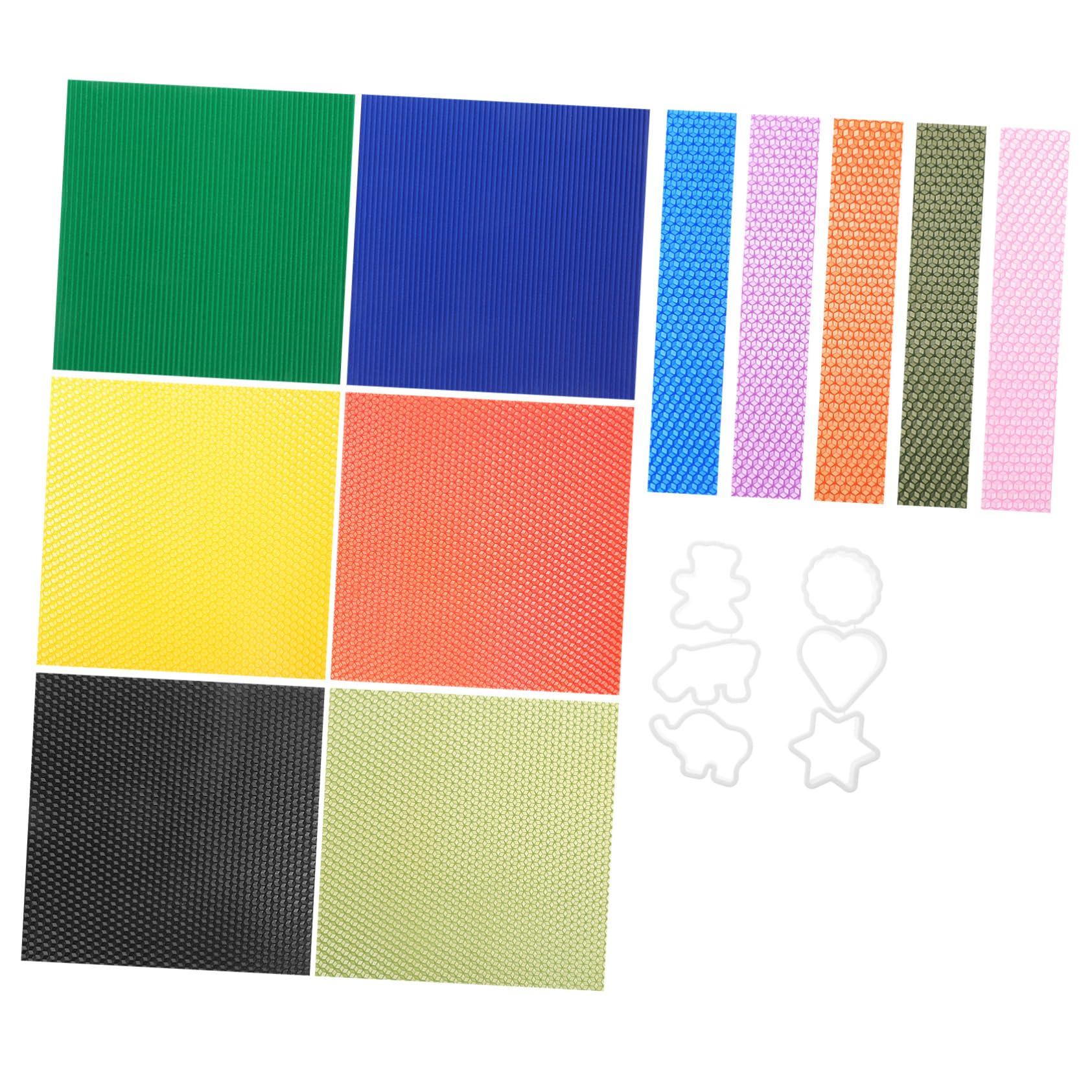 GARVALON Kit de Velas de Panal para Niños, 1 Juego, Manualidades DIY