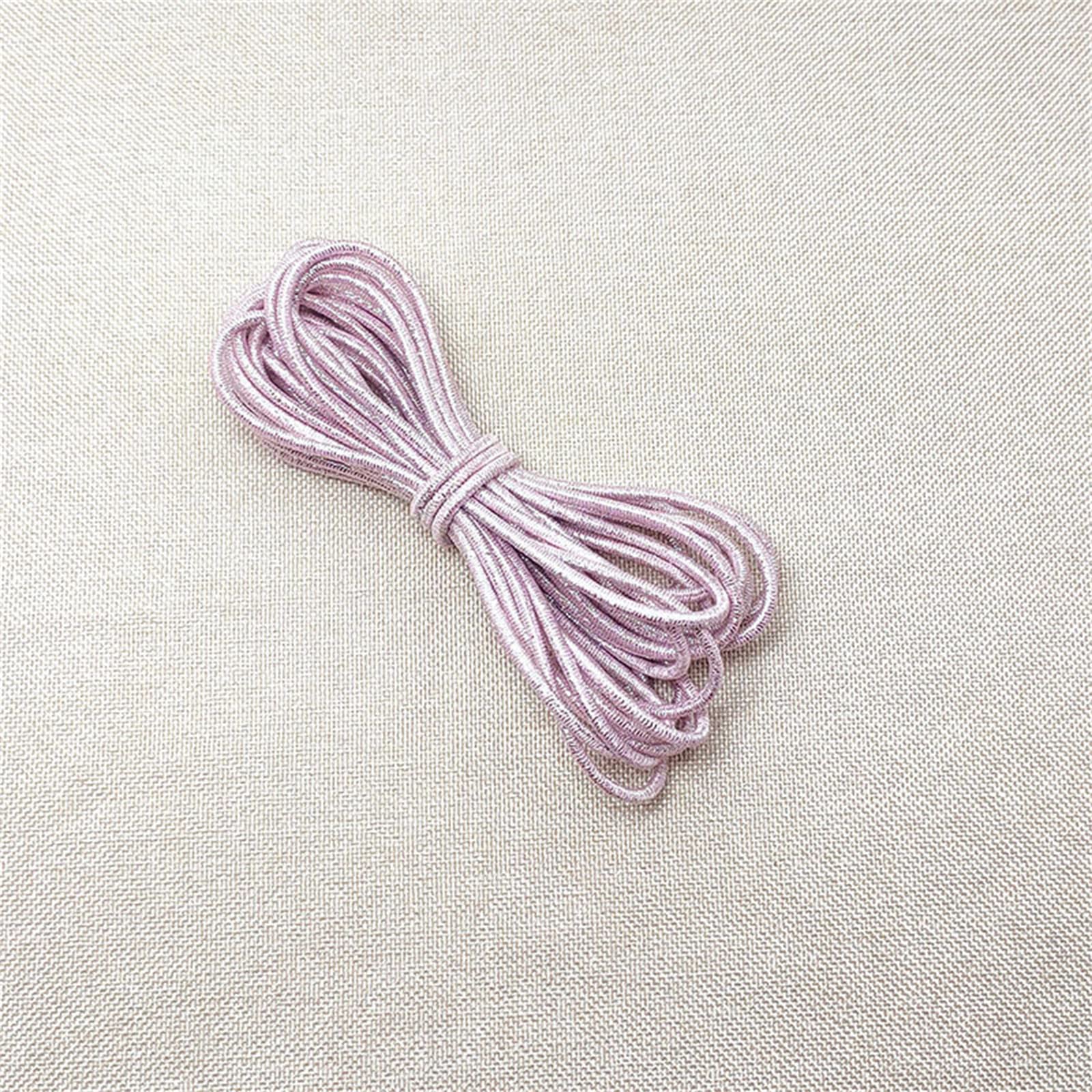 Amazon.co.jp: Yuzhiye ヘアゴム ロングゴム ラメ 太さ2.5㎜ ヘア