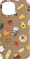 Vista 6 de Funda para iPhone 16 Brown Antojitos Mexican Food Latino Tacos Pan Dulce