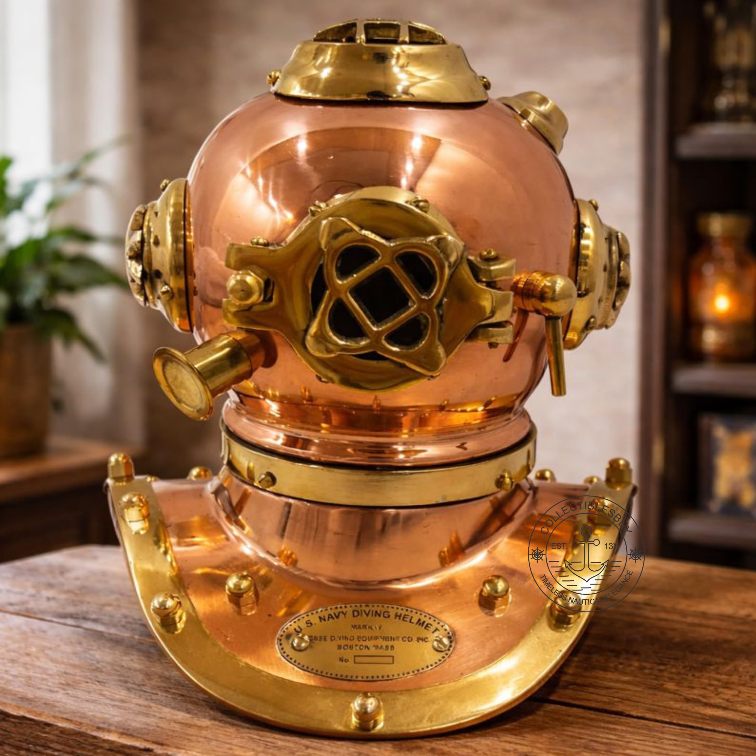 Amazon.com : Vintage Handmade Marine Divers Diving Helmet