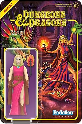 Super7 Dungeons & Dragons Sorceress Basic Box Set - 3.75 in Reaction Figure