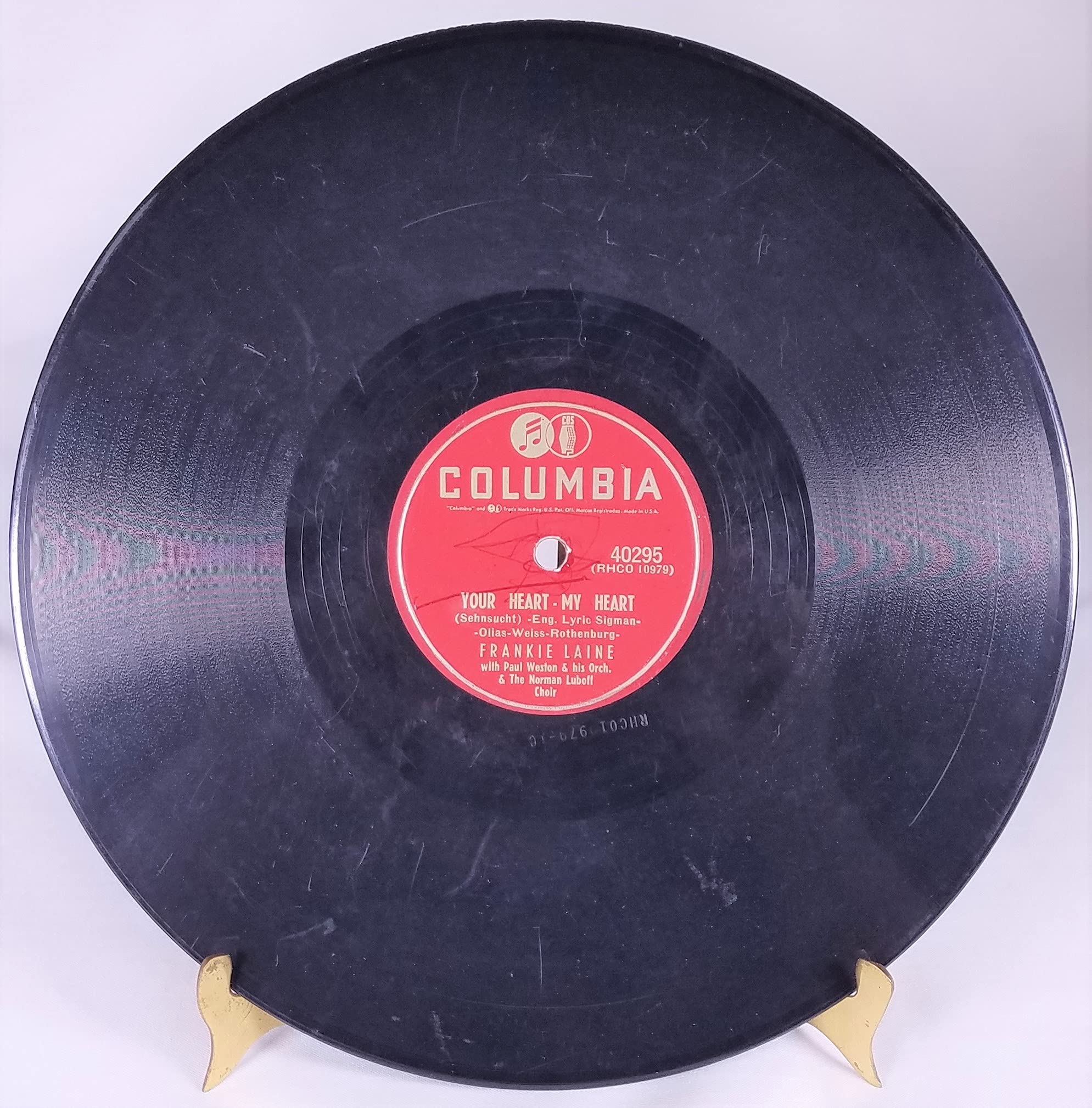 Amazon.com: Vintage Record Album Columbia Records 78 RPM - Songs
