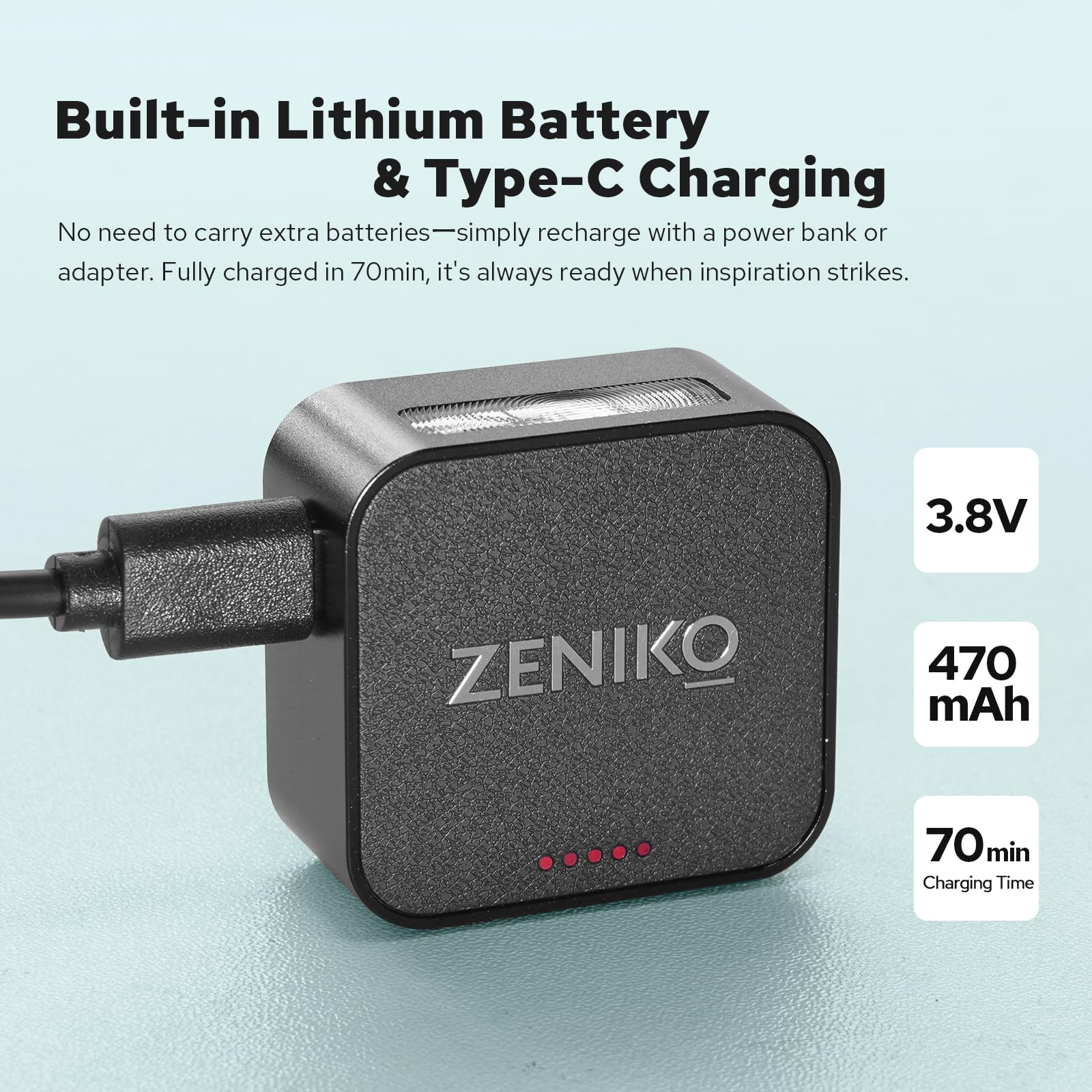 Amazon | Zeniko ZF08 アルミミニフラッシュスピードライト、440フル