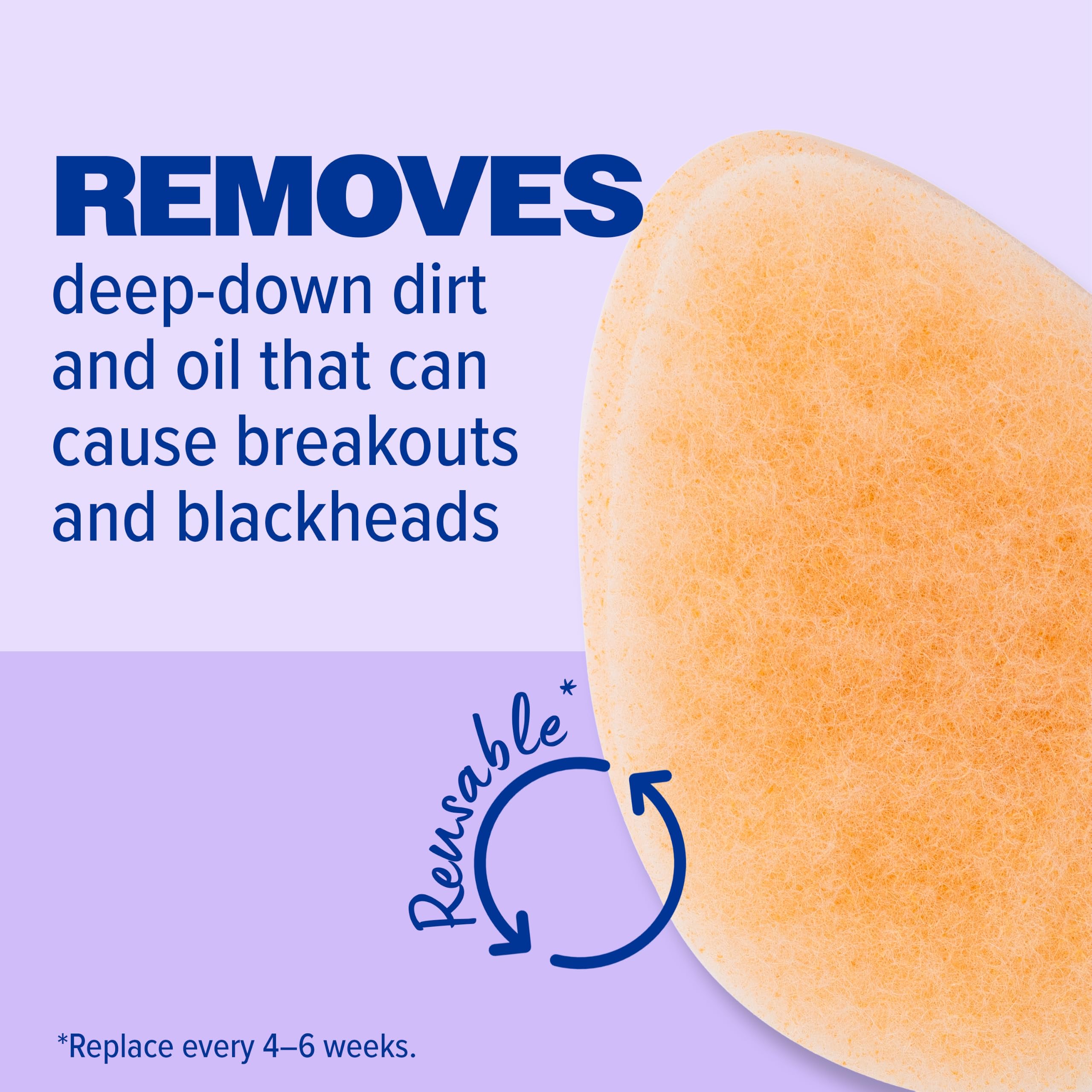 Buf-Puf Facial Sponge - Gentle Exfoliation -4
