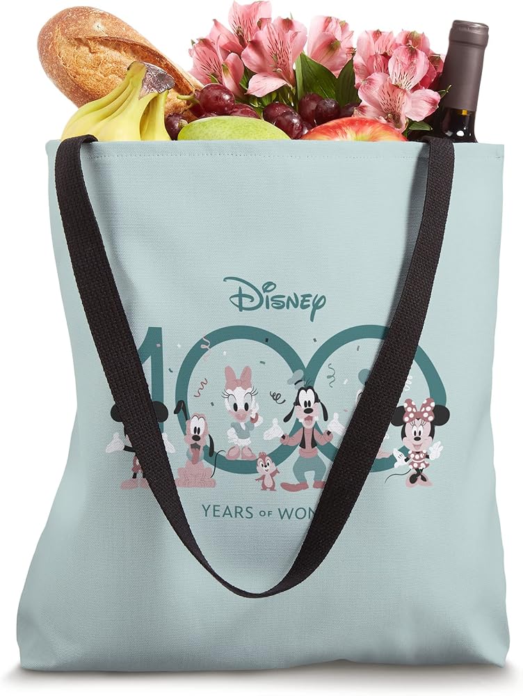 Disney 100 Years of Wonder Mickey & Pals Muted Cute D100 Tote Bag