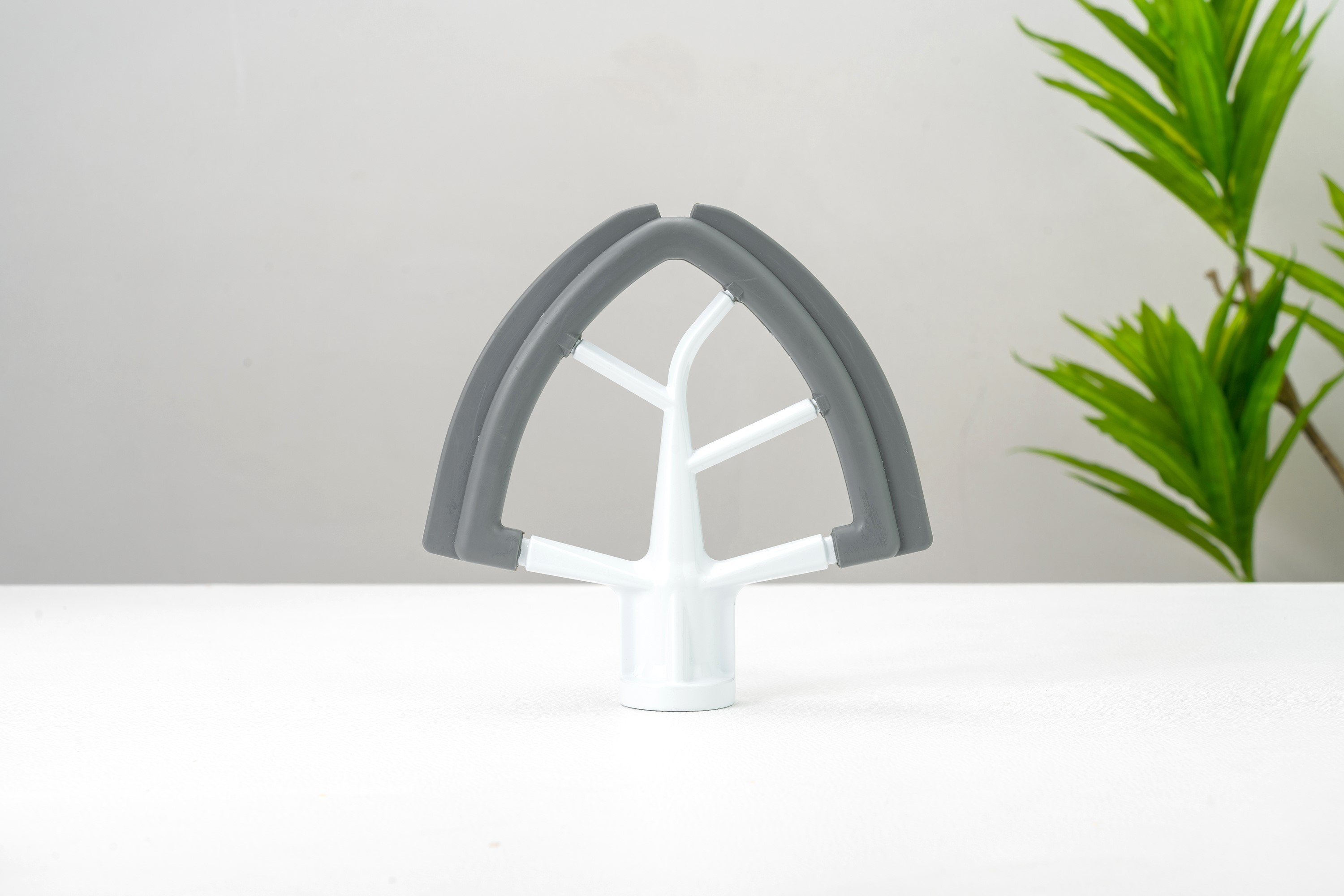 Batteur à Tête Inclinable Avec Bord Silicone Flex Edge Pour Kitchenaid 4,5-5 Litres - Compatible Modèles K45, KSM75, Etc.