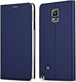 Cadorabo Funda Libro para Samsung Galaxy Note 4 en Classy Azul Oscuro ? Cubierta Protecc?on con Cierre Magn?tico, Tarjetero y Funci?n de Suporte ? Etui Case Cover Carcasa Cadorabo Funda Libro para Samsung Galaxy Note 4 en Classy Azul Oscuro ? Cubierta Protecc?on con Cierre Magn?tico, Tarjetero y Funci?n de Suporte ? Etui Case Cover Carcasa