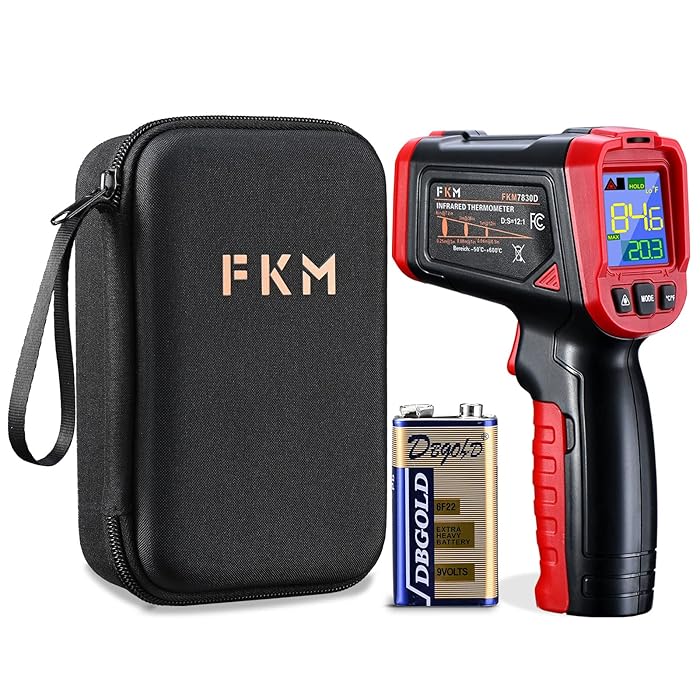 Buy Infrared Thermometer FKM Digital Temperature Gun with Patented
