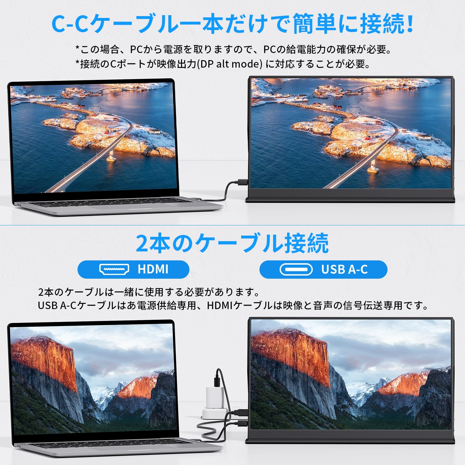 Amazon.co.jp: KEEPTIME モバイルモニター 15.6