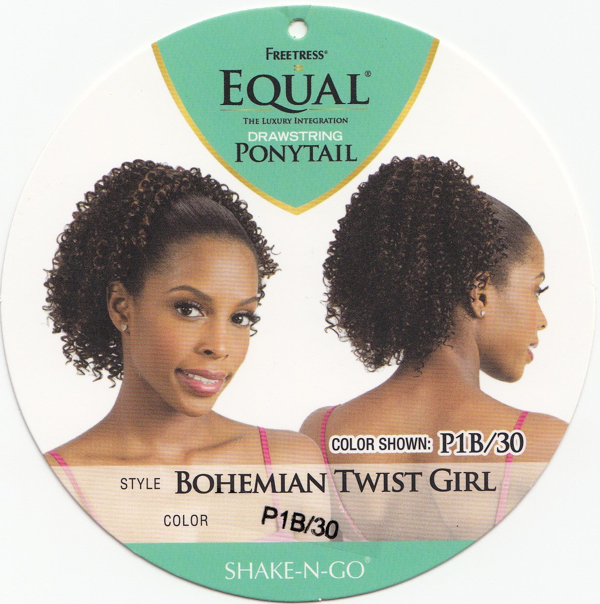 Drawstring Ponytail - Bohemian Twist Girl (2) by Freetress, Medium