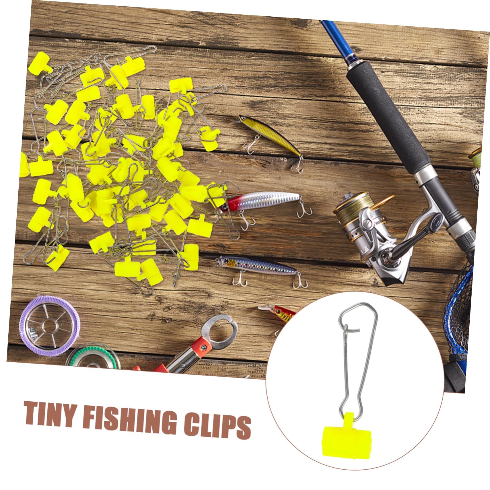 Toyvian Épingle Carabiner Émerillon De Pêche Pêcheur Mousquetons Basse Clé Petits Clips De Pêche Outil De Pêche Connecteur De Leurre De Pêche Acier Inoxydable