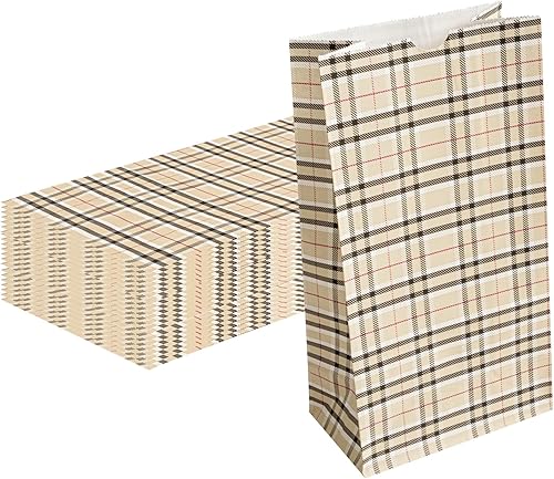 Bag Tek - Bolsas de almuerzo desechables de 6 libras, 100 bolsas resistentes para llevar, parte inferior plana, ideal para restaurantes, cafeterías