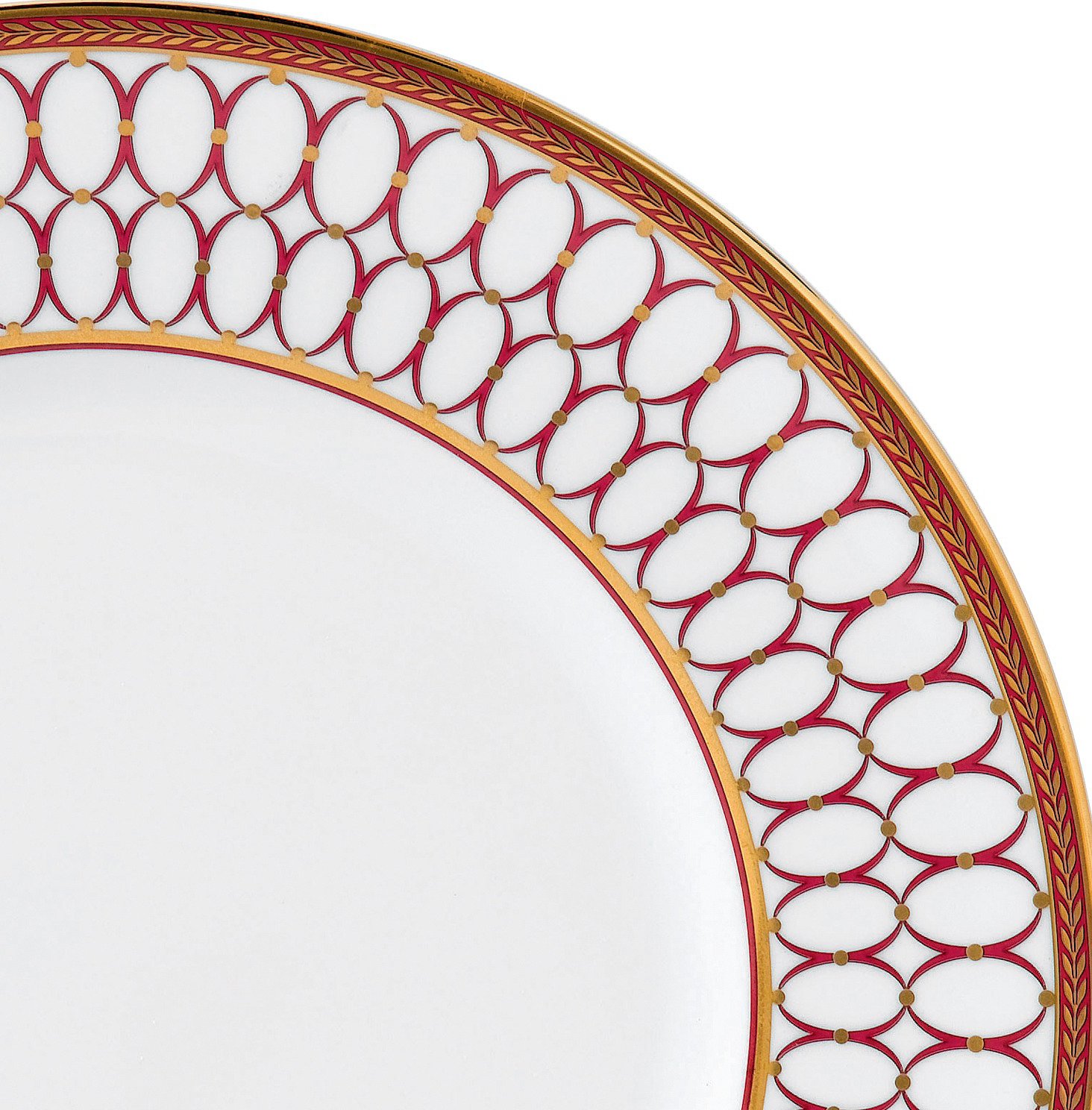 Wedgwood Renaissance Red Dinner Plate 10.75