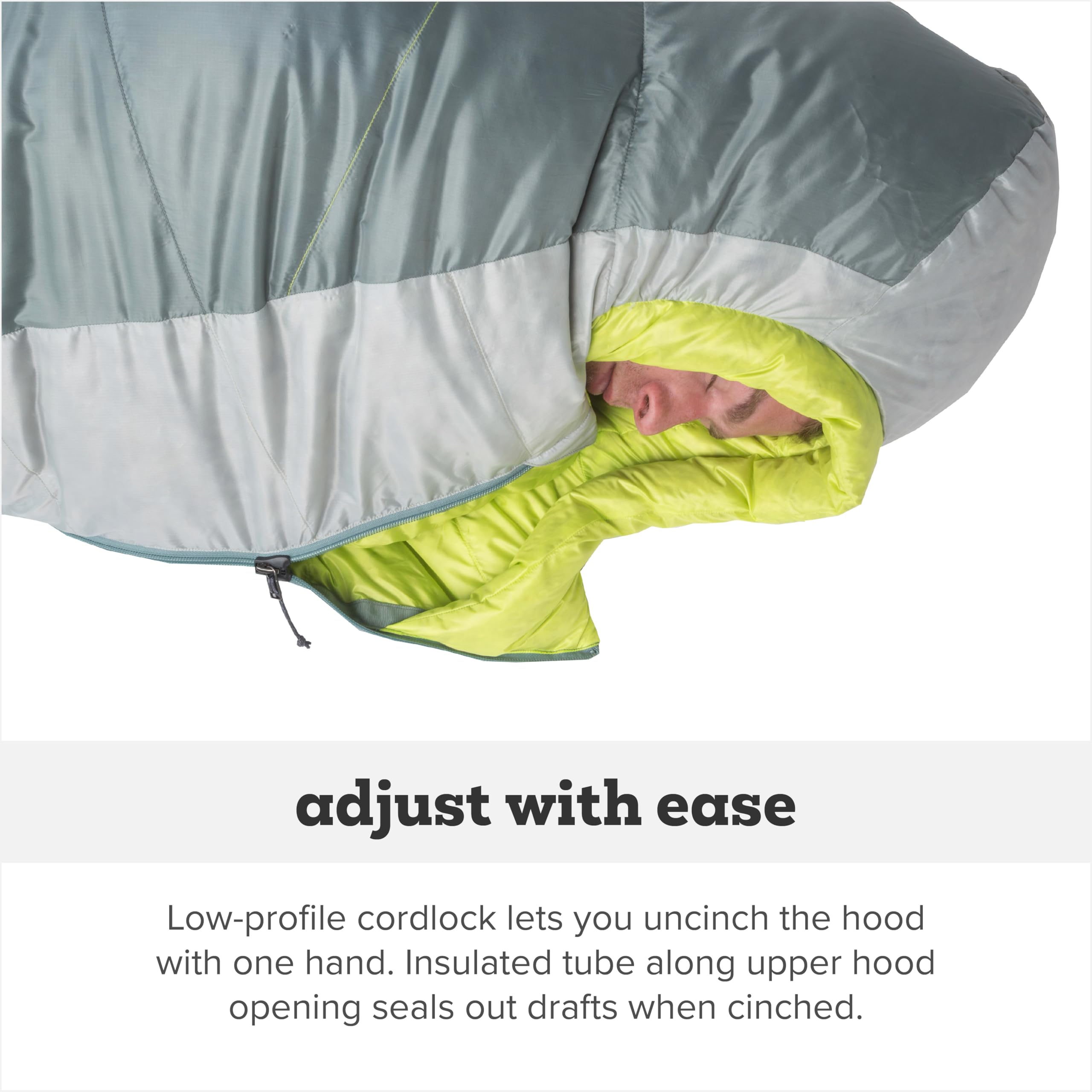 Big Agnes Sidewinder - Seitenschläferschlafsack, 650 DownTek, leicht