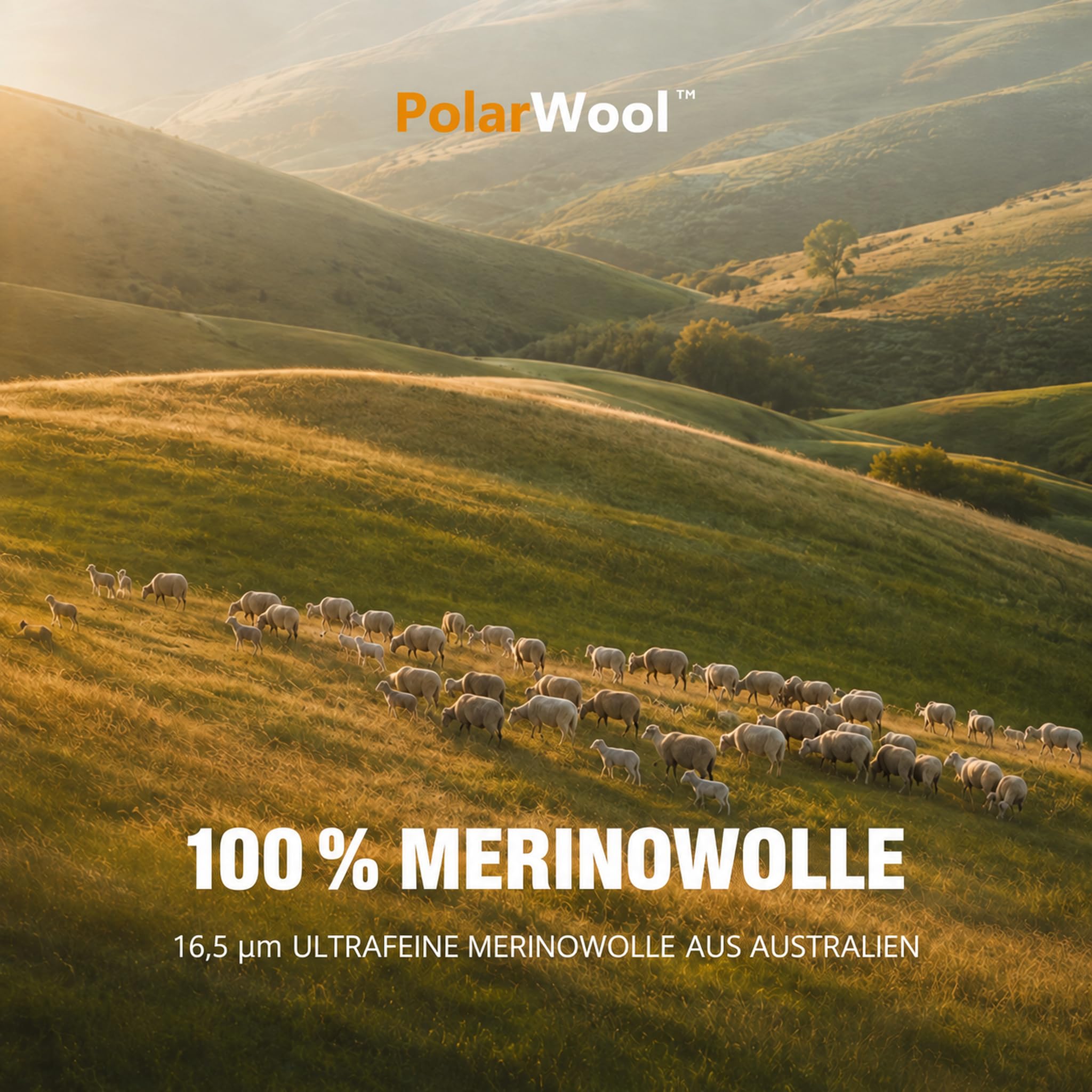 TOP-EX 100% Merinowolle Beanie mit Polartec-Fleece, große Größen