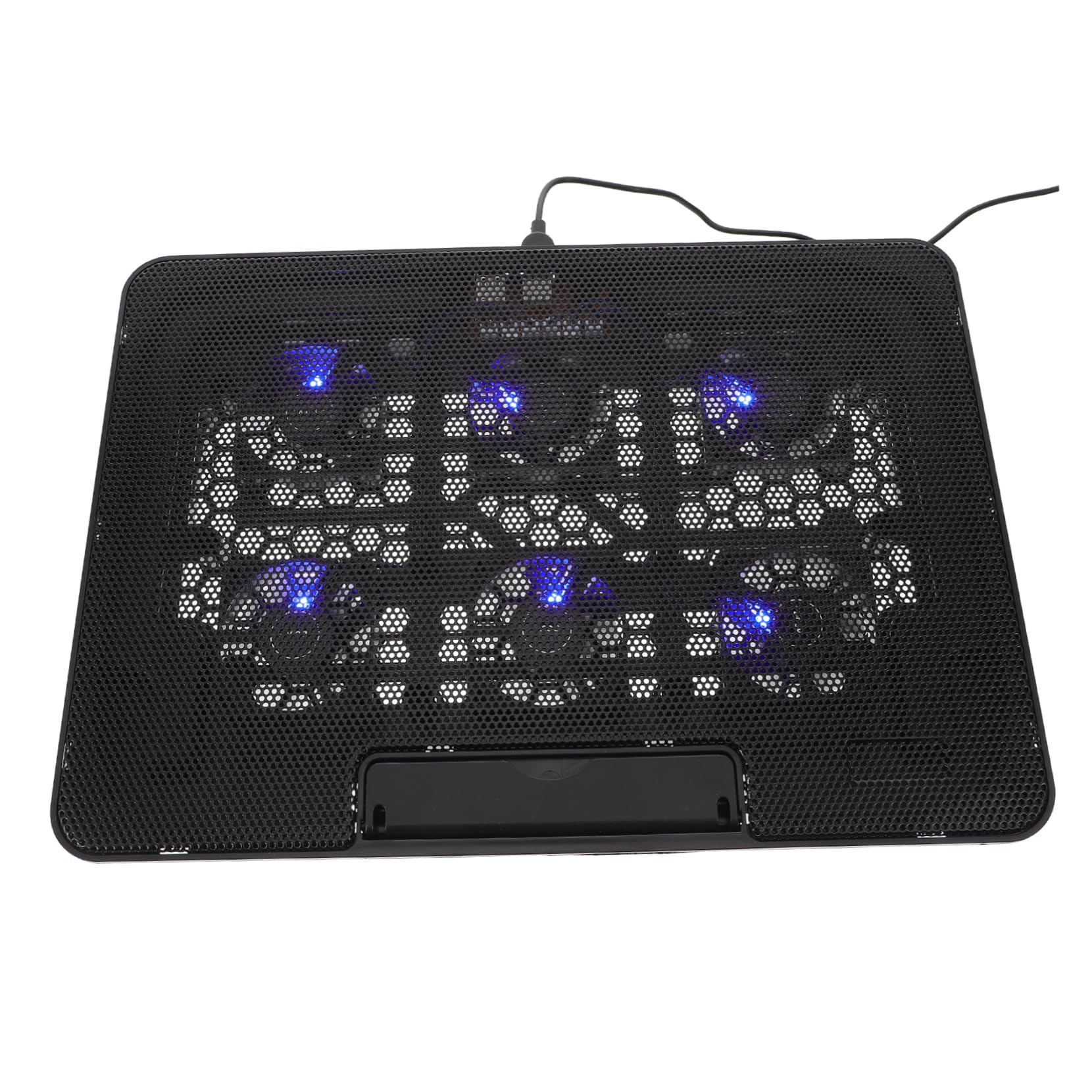 Hemobllo Base Refrigeradora para Portátiles Soporte Ajustable y Ventiladores Silenciosos Enfriador de Laptop Compatible con Diversas para Escritorio y Cama