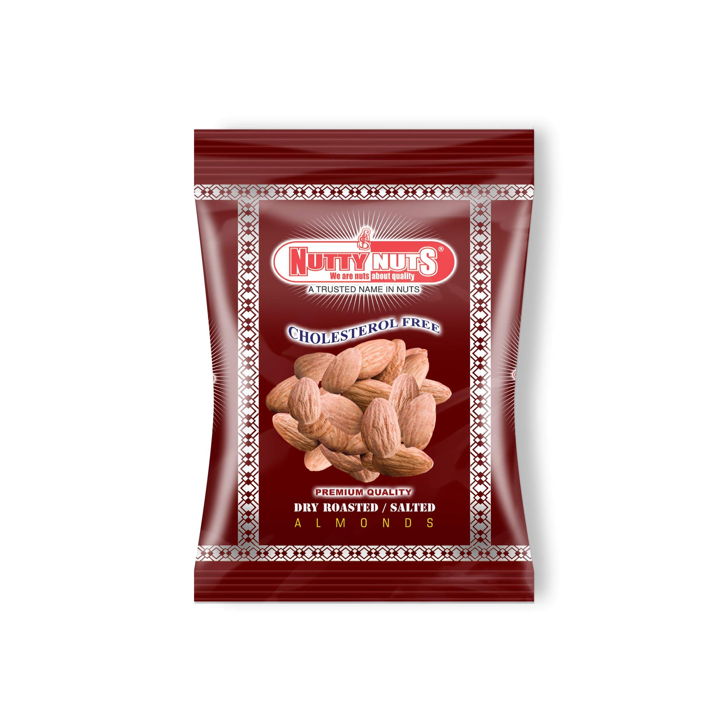 Nutty Nuts Dry Roasted &Salted Almonds (400g)