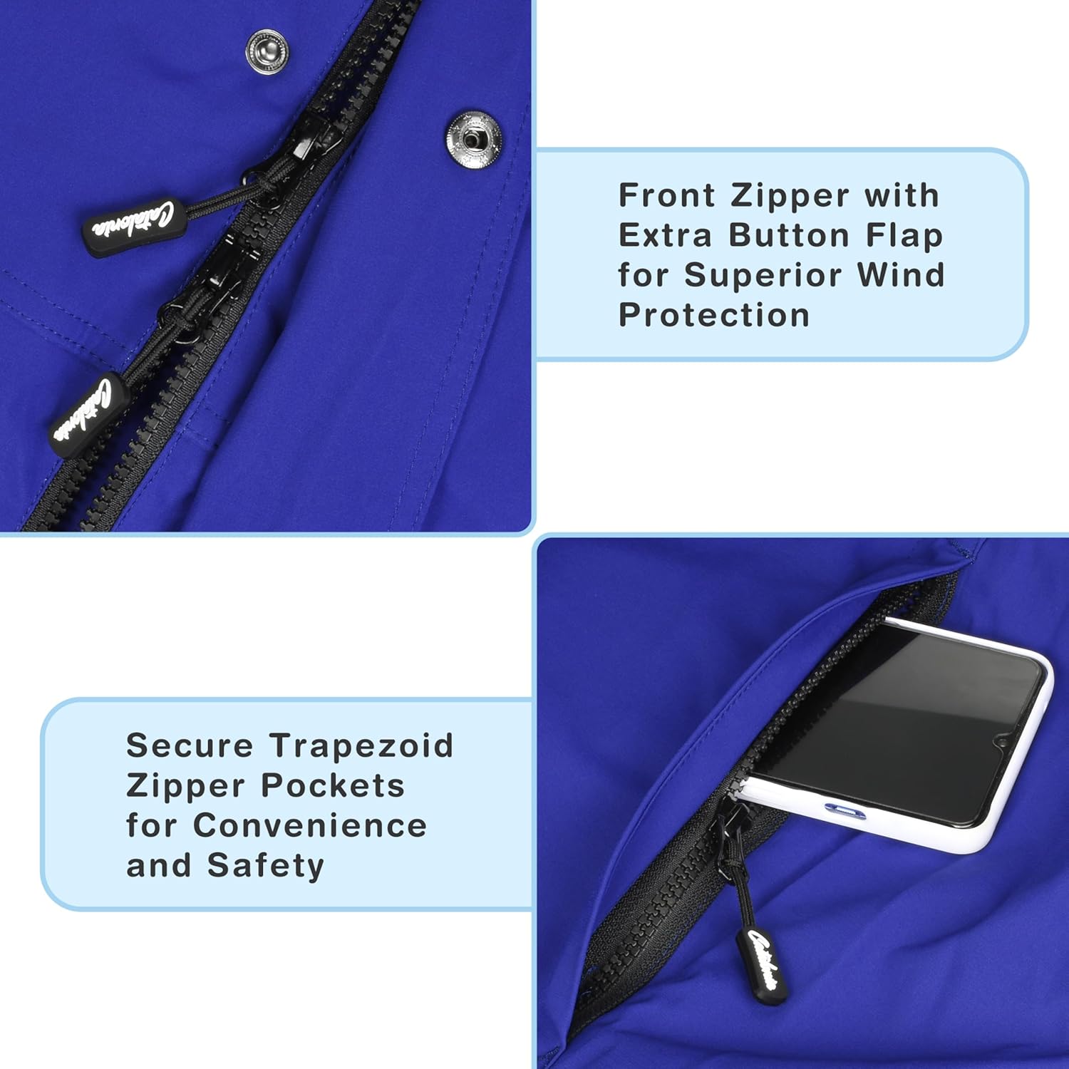 Catalonia Swim Parka for Men Women, Oversized Waterproof Surf Coat, Warm Sherpa Lined Swimmer Jacket - Image 7