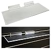 Only Hangers - Slatwall Shelf 4 Deep x 10 Long Injection Molded 5 Pack