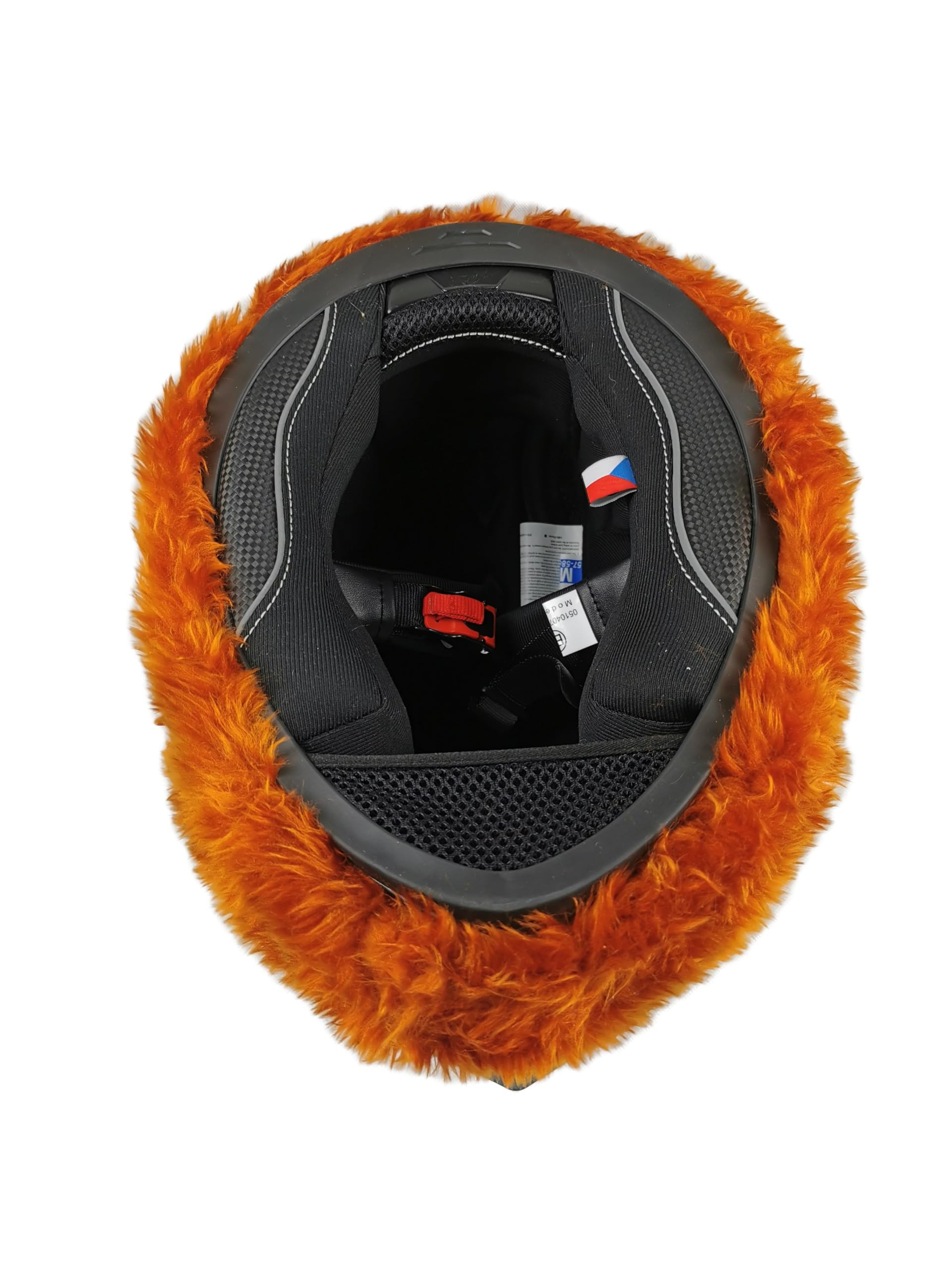 Towwoo Copricasco Moto Peluche, Custodia Protettiva per Casco in Cartone Animato, Copertura