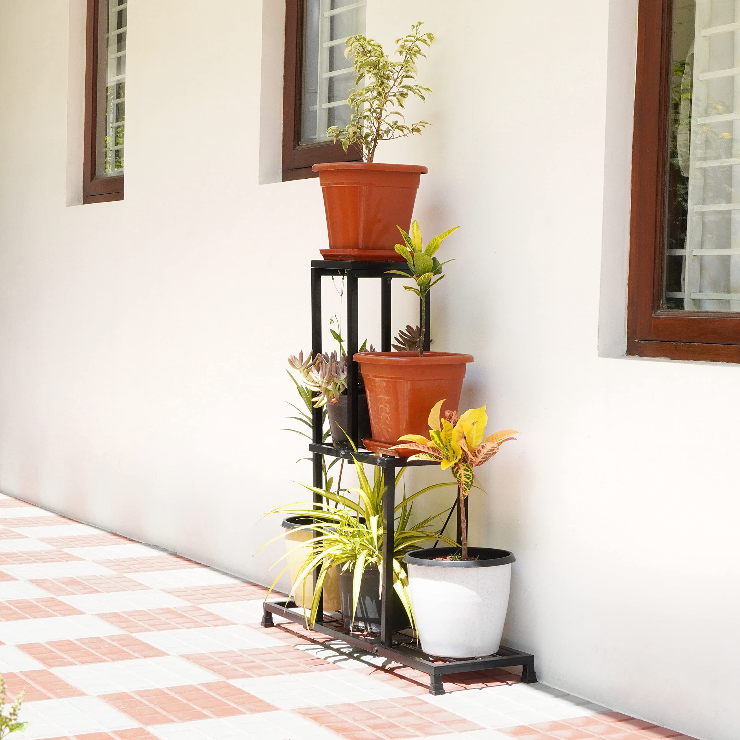 See full amazon price history chart for Livzing 3 Tier Metal Planter Stand–Multiple Pot Stand for Indoor Outdoor–Display Rack–Multipurpose Flower Pot Rack-Step Plant Stand–Gamla Stand for Balcony Garden Living room Decor–Black Livzing 3 Tier Metal Planter Stand–Multiple Pot Stand for Indoor Outdoor–Display Rack–Multipurpose Flower Pot Rack-Step Plant Stand–Gamla Stand for Balcony Garden Living room Decor–Black (B0BW3NBMTY) Amazon Price History, Amazon Price Tracker
