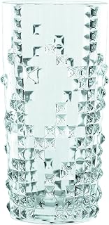 Nachtmann Punk 13.2 Ounce Longdrink Glass, Set of 4