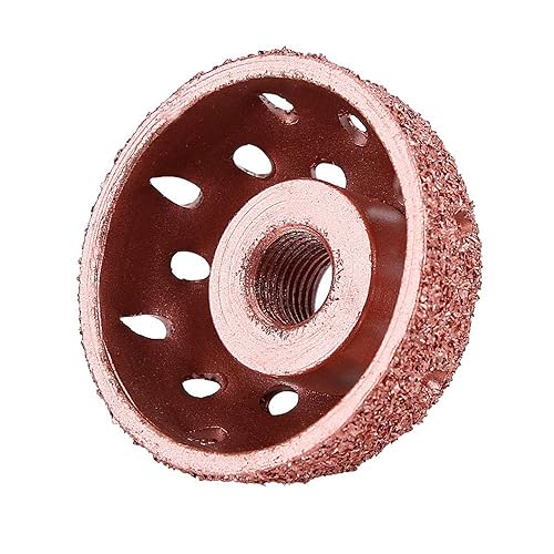 Miniatura 5 de Rueda de pulido, reparación de neumáticos, cabezal de molienda de grano grueso, kit de rueda de pulido con varilla de enlace de aleación de