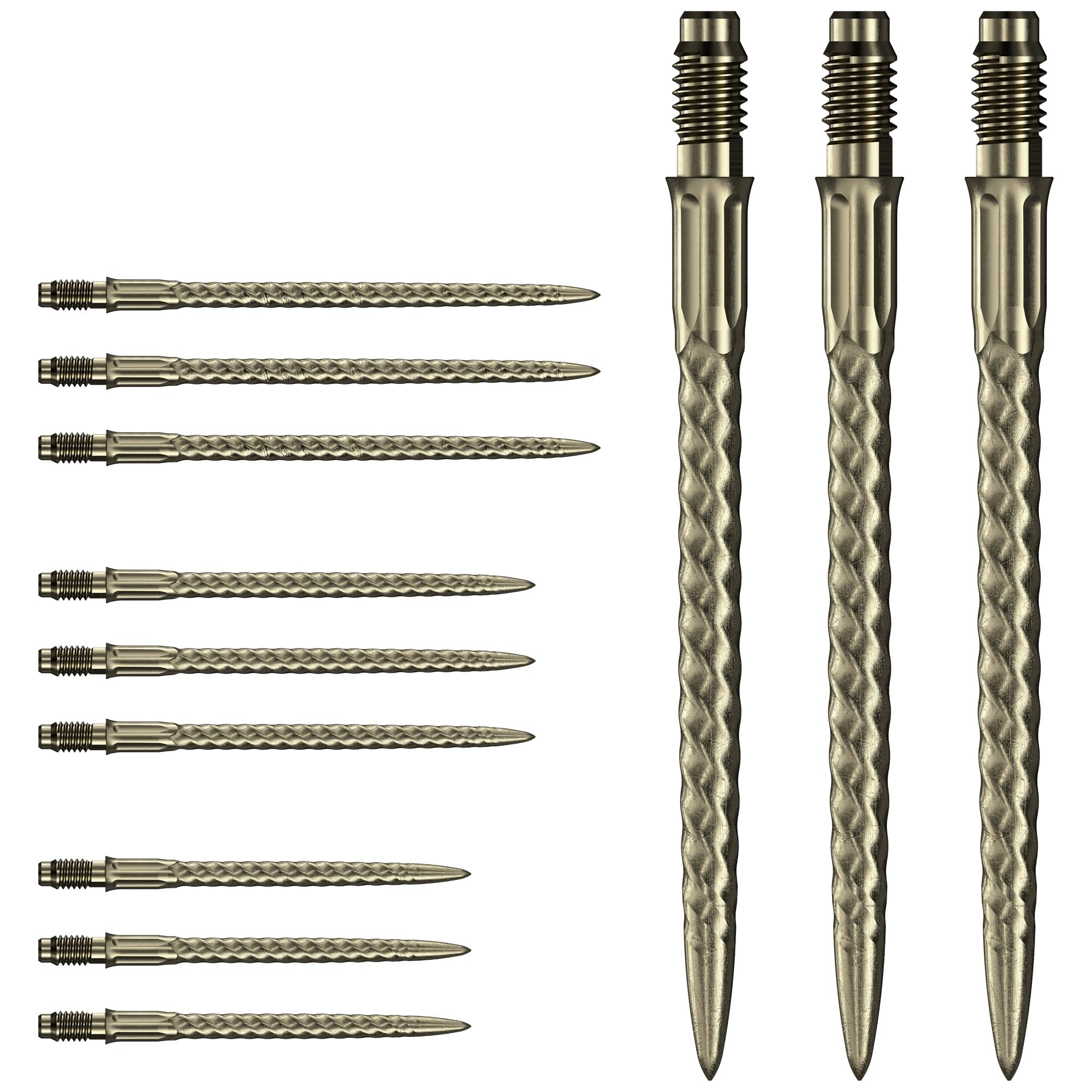 Mission R2.5 Rapid RVX Universal Dart Points - 40mm - Gold.