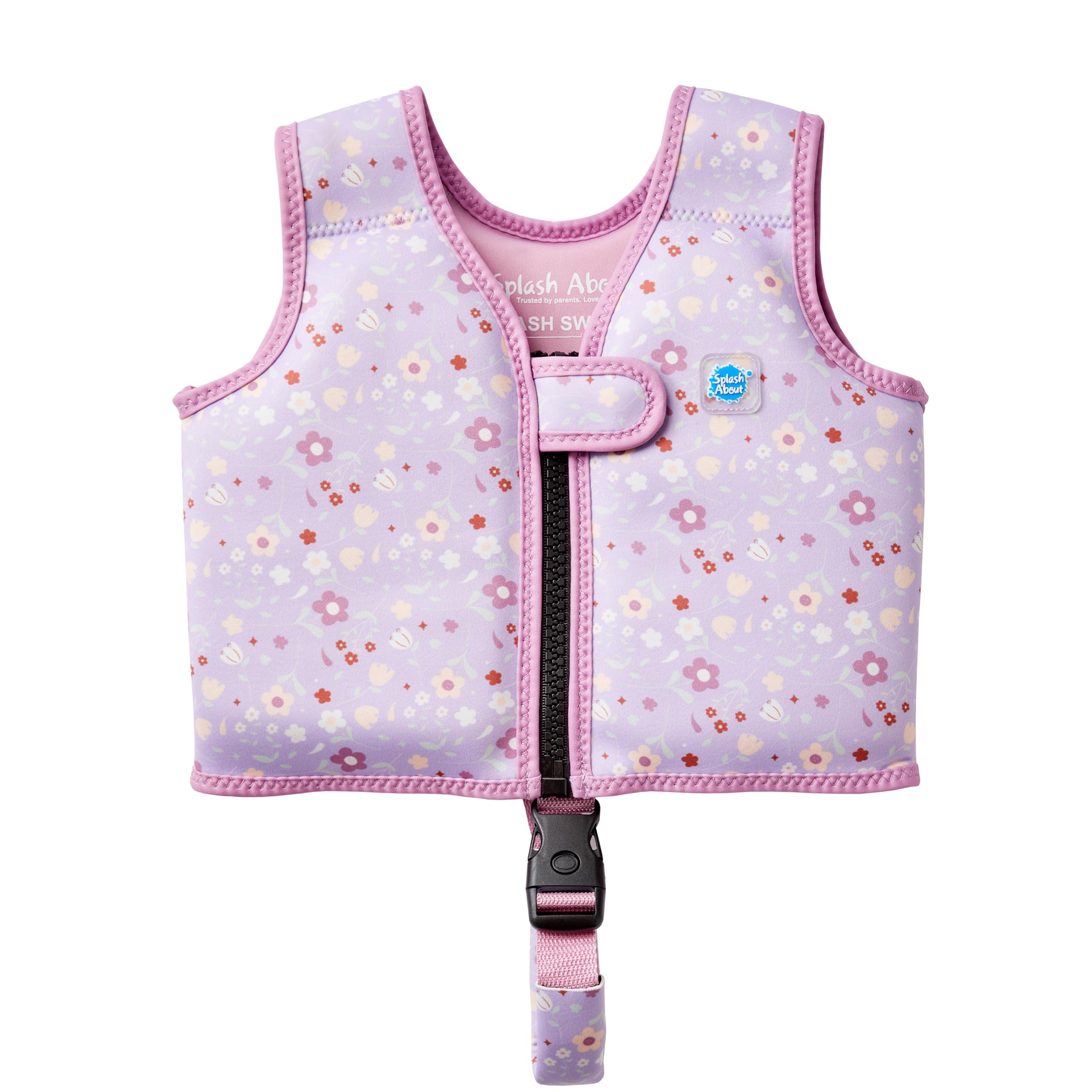 Splash About Go Splash Swim Vest, Lilac Spring, 2-4 Years