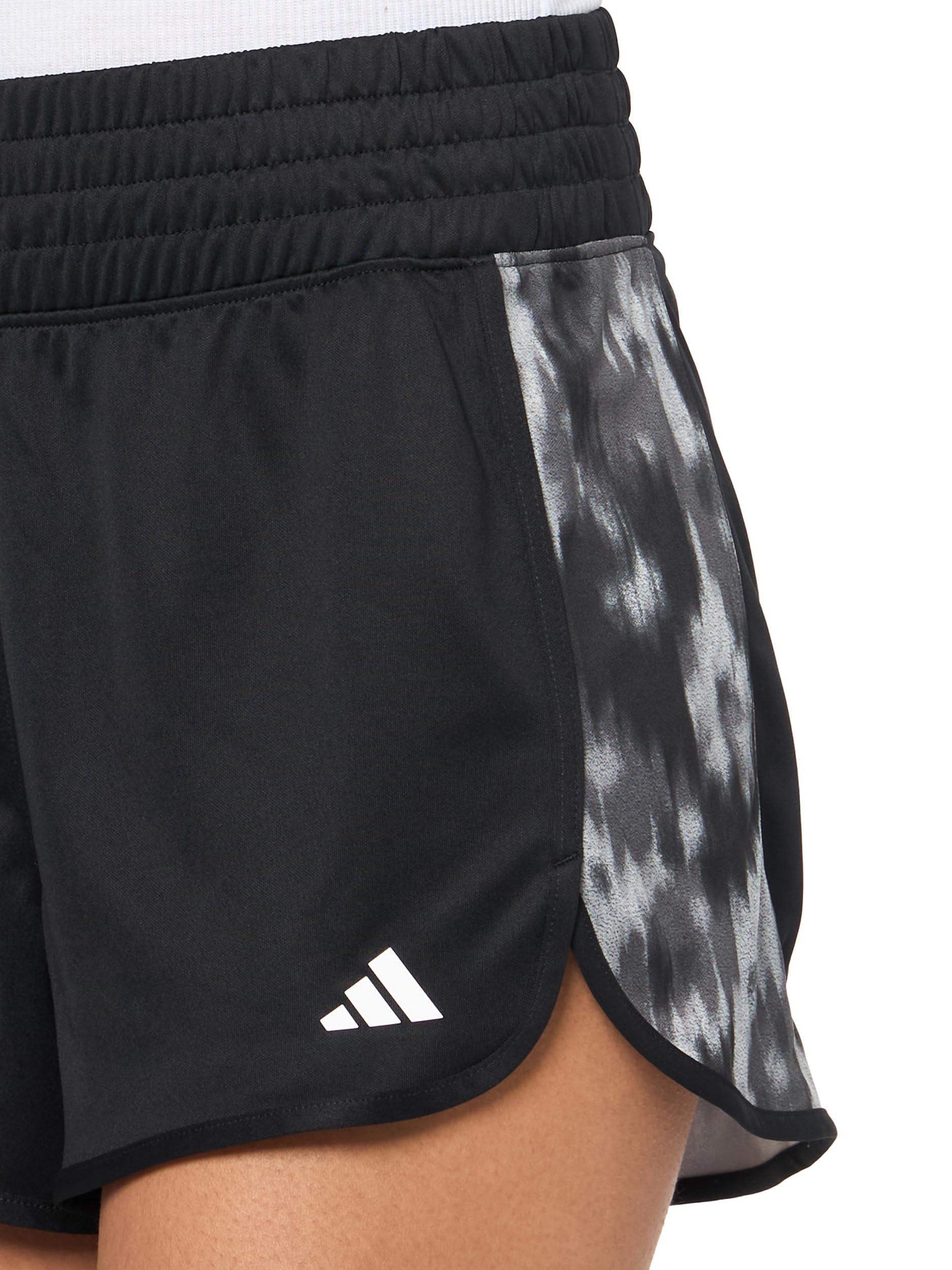adidas Pacer Train Essentials Flower Tie-dye Knit Shorts - Shorty Kobiety