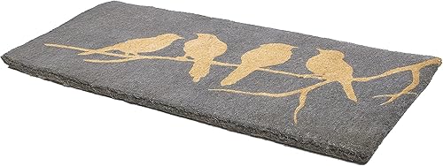 Fab Habitat Tapete tejido a mano  Tapete de entrada para patio, puerta de entrada  Decorativo para todas las estaciones