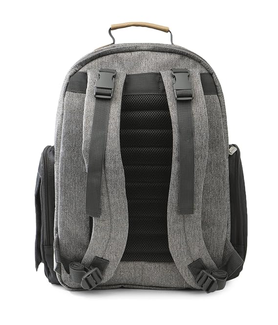 eddie bauer backpack grey tan