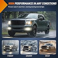 Vista 37 de Nilight Conjunto de luces antiniebla compatible con Ford Focus SVT 2002 2003 2004 2005 2006 Ford Focus SVT 2005-2007 Ford Escape 2003-2004 Ford