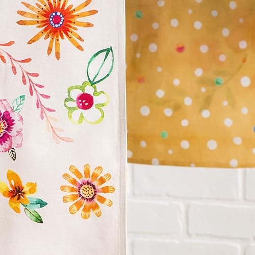 Miniatura 7 de Maison d' Hermine - Camino de mesa 14.50 pulgadas x 72 pulgadas, 100 % de algodón, decorativo, para cocina, fiesta, boda, restaurante y campamento,