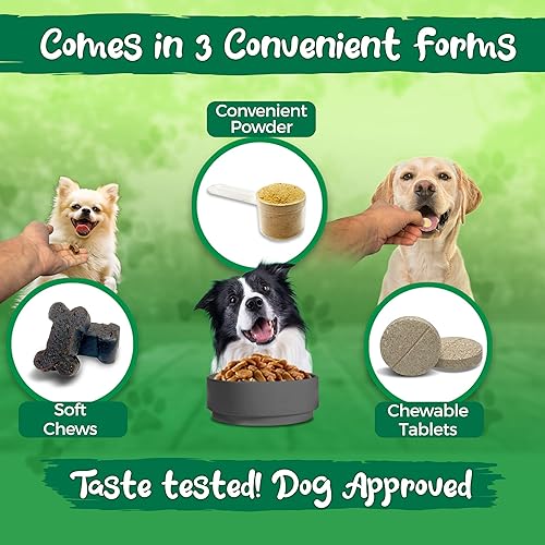 Miniatura 5 de Vital Planet - Masticables suaves para la cadera y las articulaciones para perros, con glucosamina, MSM y colágeno de mejillón de labios verdes - 30