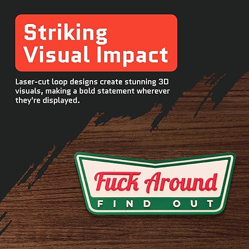 Miniatura 187 de Don't Be A Salty Creative Humor - Parche táctico militar para moral, divertidos parches tácticos, cierre de gancho y bucle de goma de PVC, parches