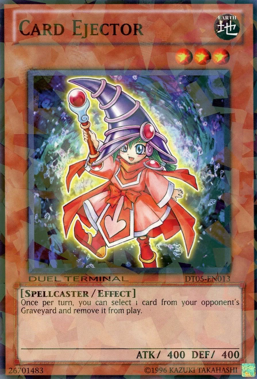 Amazon.com: Yu-Gi-Oh! - Card Ejector (DT05-EN013) - Duel Terminal 5-1st  Edition