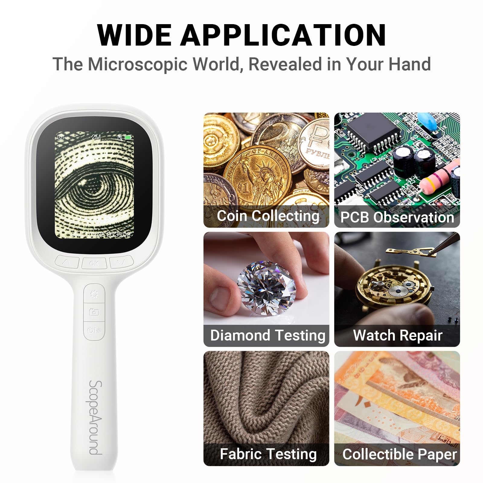 Digital Microscope with Autofocus - 20x Magnification -7