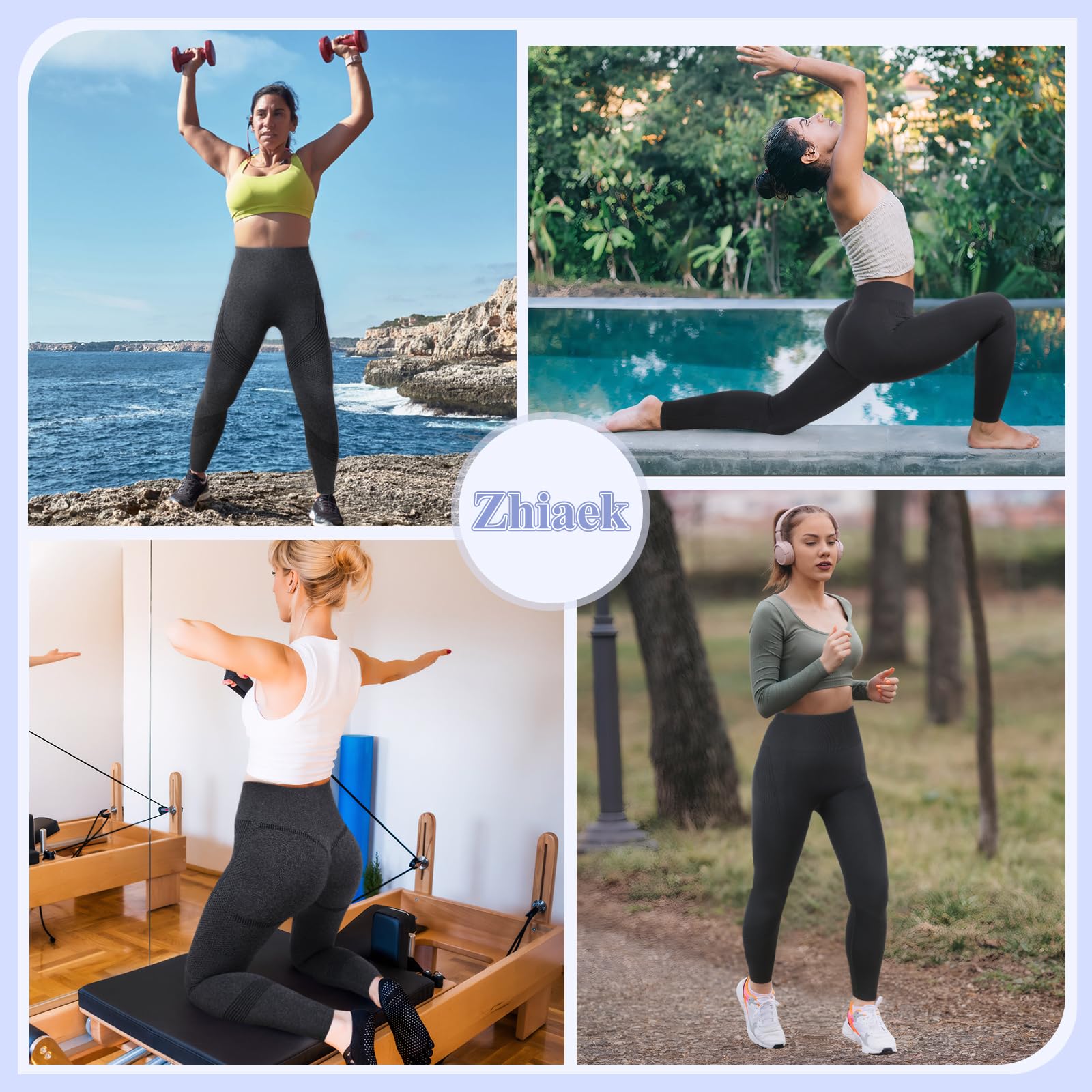 Damskie legginsy sportowe push-up wysoka talia antycellulitowe spodnie na siłownię kontrola brzucha antycellulitowe legginsy sportowe na siłownię joga bieganie fitness pilates