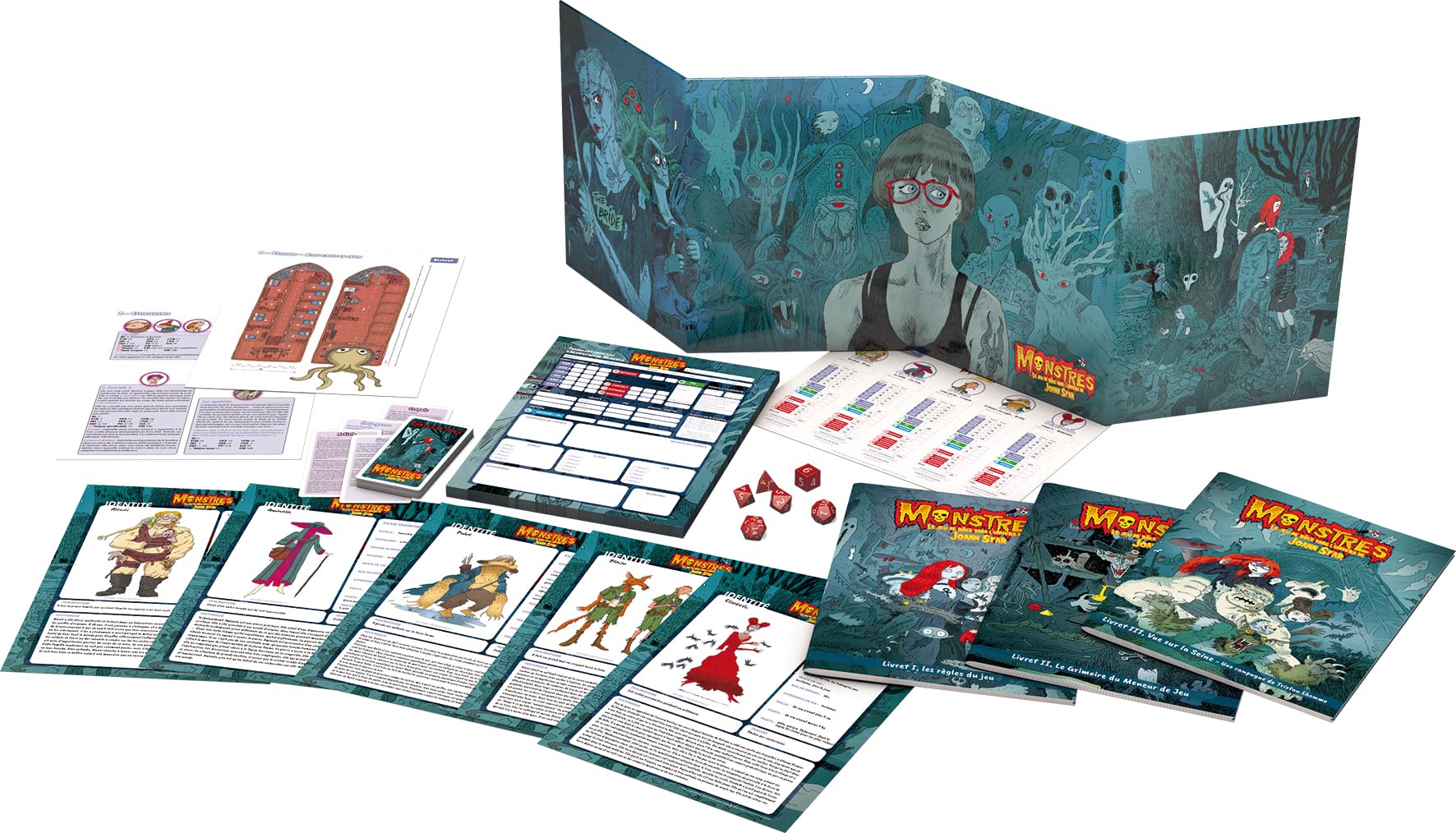 Monstres : Le Jeu de Rôle dans l'univers de Joann Sfar - Jeu de Société