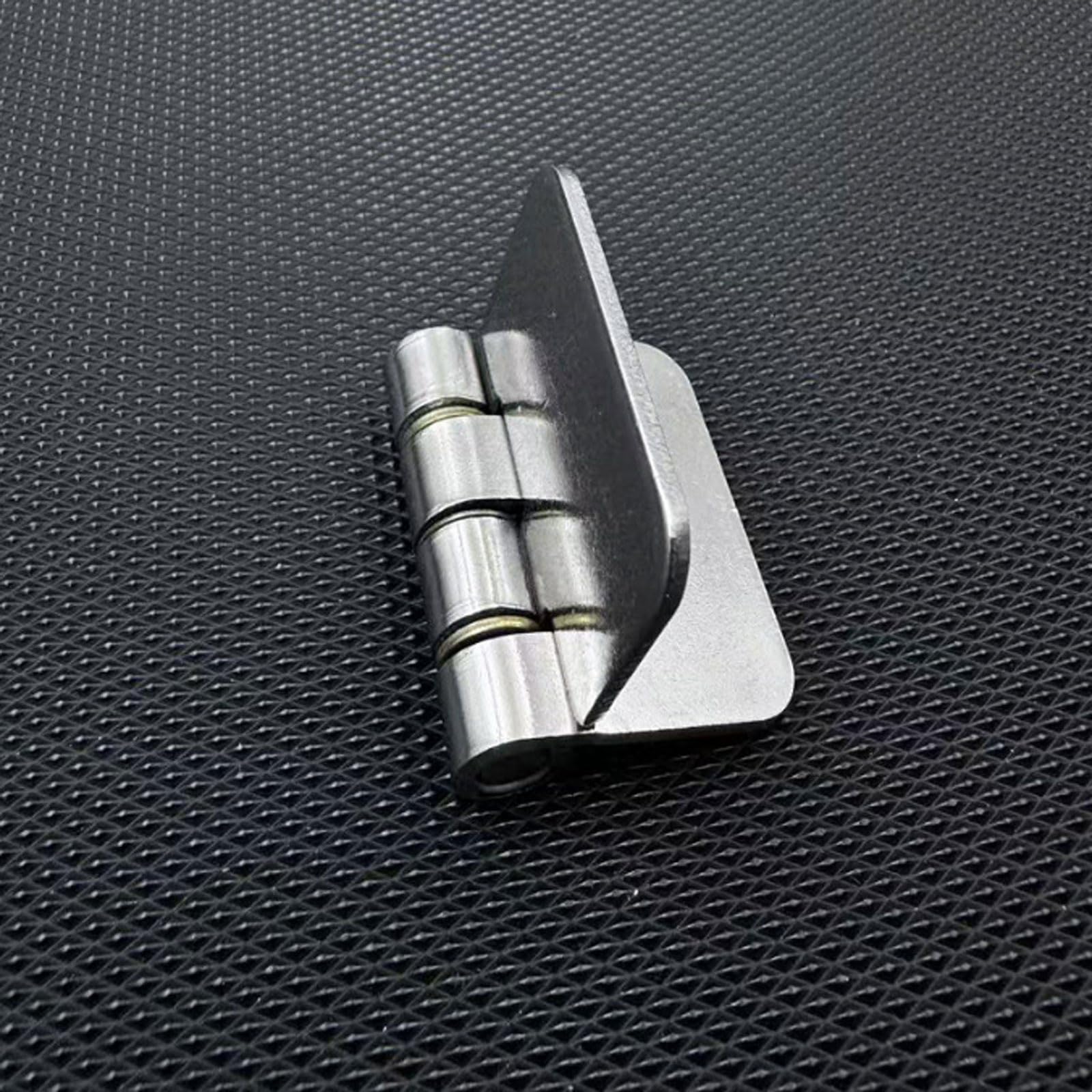 Bisagra sin costura de acero inoxidable 304 engrosada for caja gabinete eléctrico, hardware equipo industrial, 6 piezas(40 * 60 * 2mm)