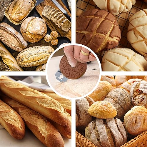 Miniatura 8 de UFO Pan Lame para puntuar masa, cuchillo de puntuación de pan para pan casero, herramienta imprescindible para hacer pan para hacer pan, herramienta