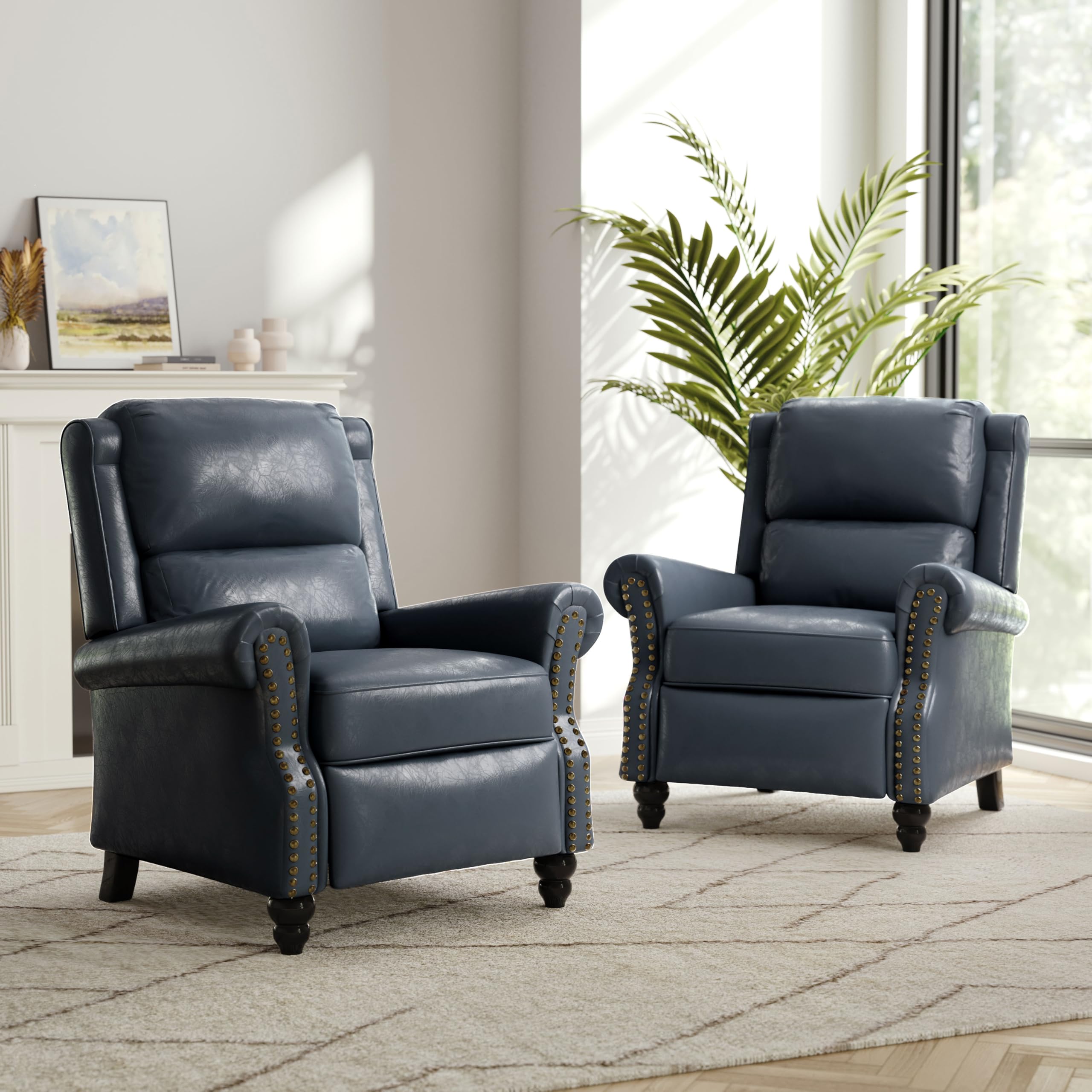DREAMSIDEA Faux Leather Recliner