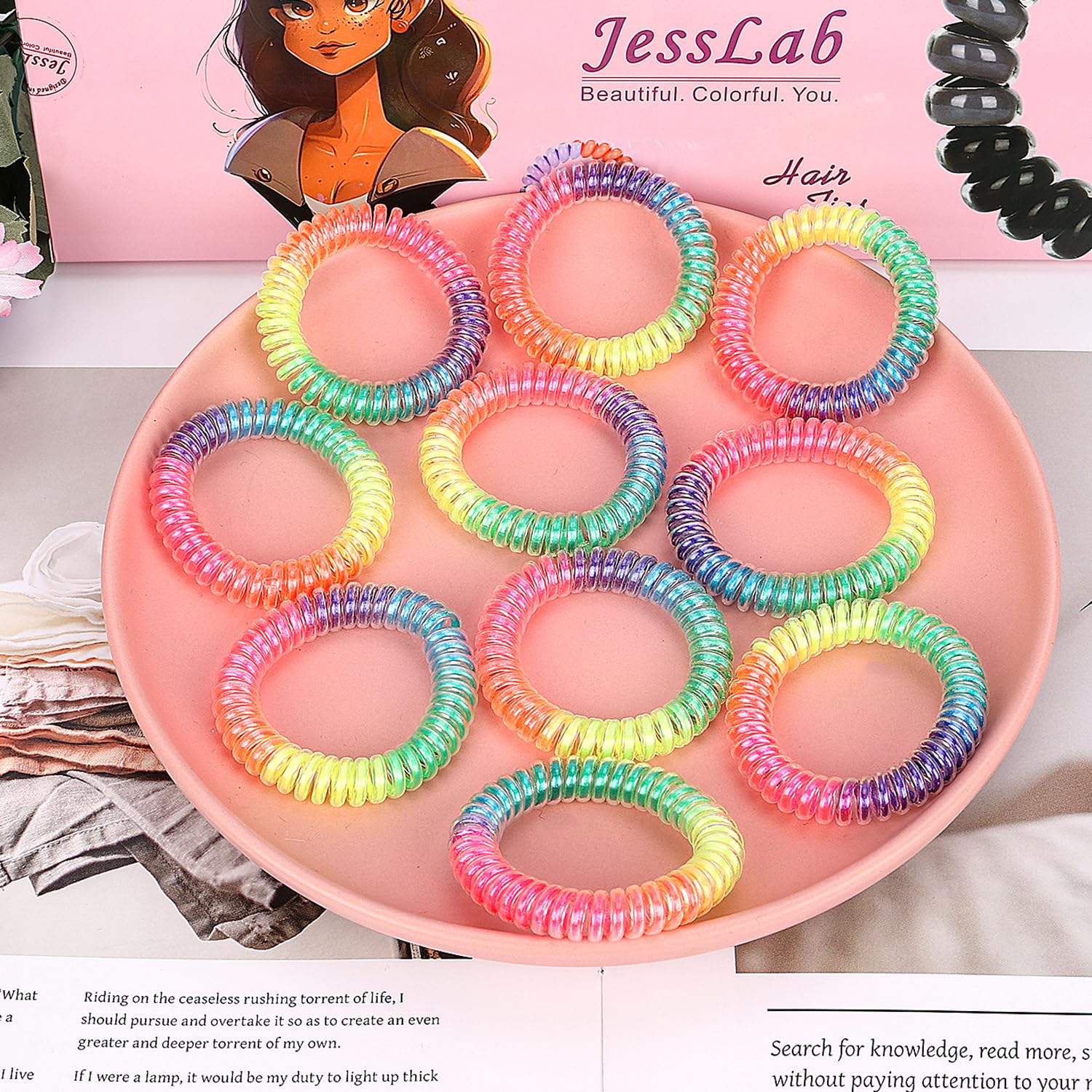 JessLab Spiral Hair Ties - Image 4