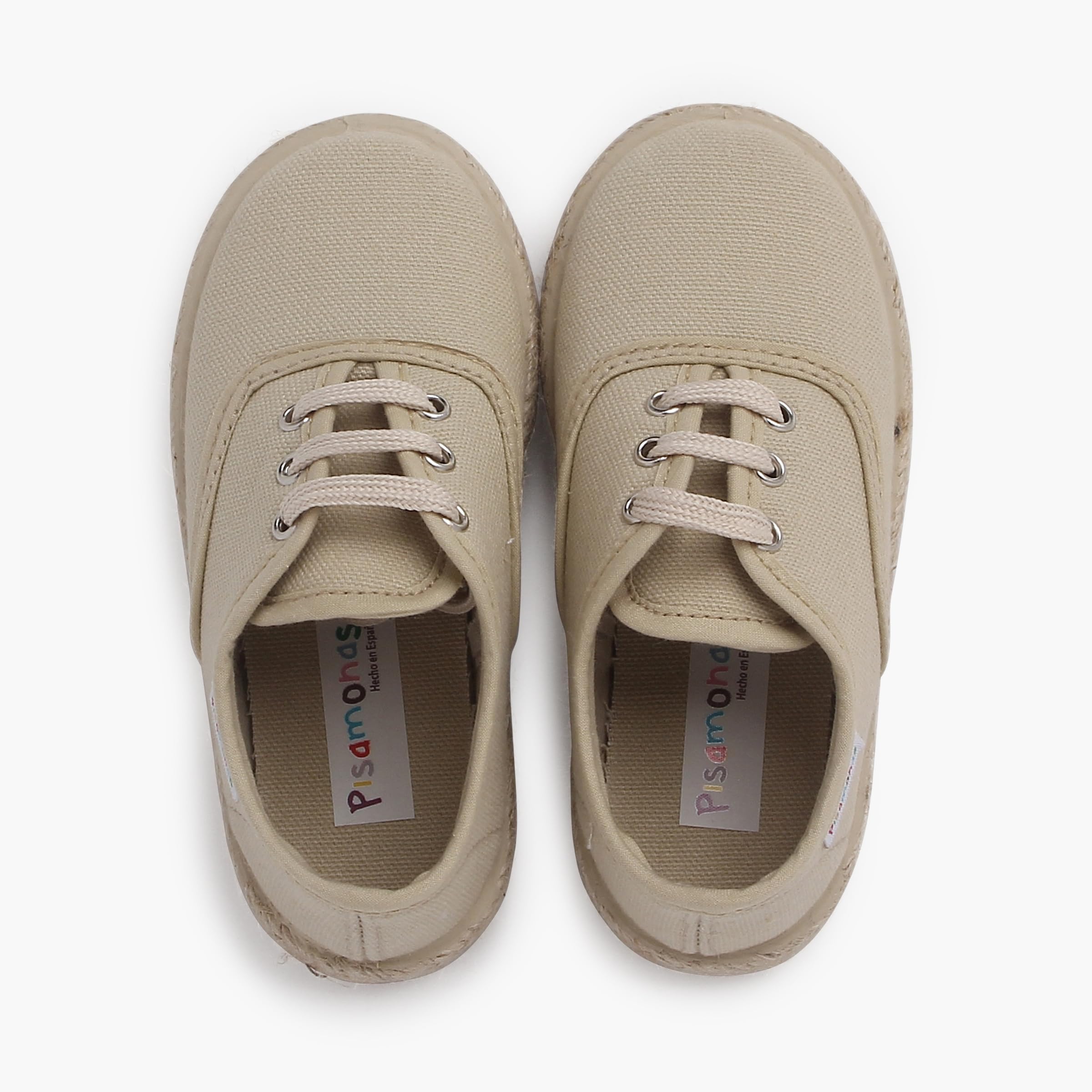 Pisamonas Sneakers in Tela con Lacci E Suola Espadrillas